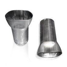 Stainless Works 2 Way Collector - 2in Inlets 3in Single Outlet - FC2200-300