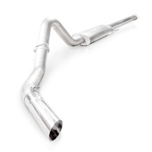 Stainless Works 2015-16 Ford F-150 2.7L/3.5L 3.5in Catback Chambered Muffler Factory Connection - FT15ECOCB