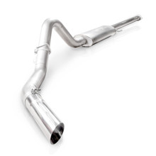 Stainless Works 2015-16 Ford F-150 2.7L/3.5L 3.5in Catback S-Tube Muffler Factory Connection - FT15ECOCBLMF