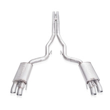 Stainless Works 2015+ Ford Shelby GT350 Redline Performance Connect H-Pipe Catback Exhaust w/Valves - GT350CBHPCR