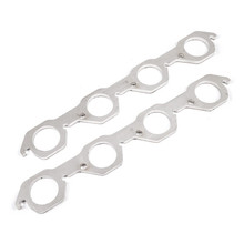 Stainless Works SBF AFR 225 Head Round Port Header 304SS Exhaust Flanges 1-7/8in Primaries - HFSBFAFR188
