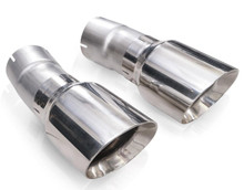 Stainless Works 4in Double Wall Slash-Cut Polished Tip Kit - JPGC57TIPS