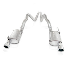 Stainless Works 2007-10 Shelby GT500 3in Catback Chambered Mufflers - M09GT