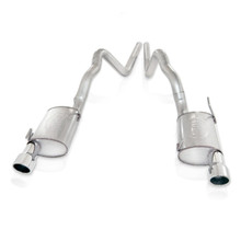 Stainless Works 2007-10 Shelby GT500 3in Catback S-Tube Mufflers - M09GTL