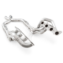 Stainless Works 2011-14 Mustang GT Headers 1-7/8in Primaries 3in X-Pipe High-Flow Cats - M12HDRCATX