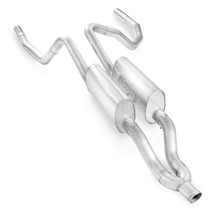 Stainless Works 2009-16 Dodge Ram 5.7L Truck Exhaust 3in Y-Pipe S-Tube Mufflers Under Bumper Exit - RAM09CBY-S