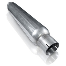 Stainless Works 3in SMOOTH TUBE MUFFLER (MILL FINISH) - ST3243