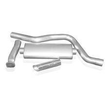Stainless Works 2006-09 Chevy 6.0L Trailblazer SS 3-1/2in Catback Single S-Tube Muffler Factory - TBCB-LMF