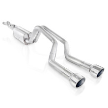 Stainless Works 2006-09 Trailblazer SS 6.0L 2-1/2in Chambered Exhaust X-Pipe Center Bumper Exit - TBTDCO