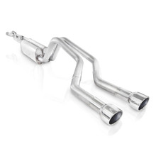 Stainless Works 2006-09 Trailblazer SS 6.0L 2-1/2in S-Tube Exhaust Y-Pipe Side Bumper Exit - TBTDLMFCO