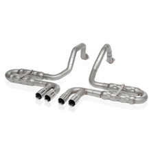 Stainless Works 1997-04 Corvette C5 2-1/2in Axleback Quad Rolled Edge Tips - VC5CHAM