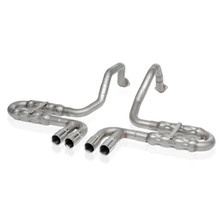 Stainless Works 1997-04 Corvette C5 2-1/2in Axleback Quad Rolled Edge Tips - VC5CHAM