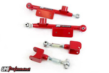 UMI Performance 79-98 Ford Mustang Upper & Lower Rear Control Arms Kit - 101517-R