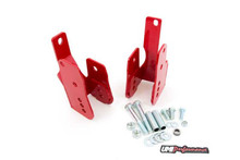 UMI Performance 05-14 Ford Mustang Rear Control Arm Relocation Brackets- Bolt In - 1060-R