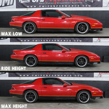 UMI Performance 82-92 GM F-Body Front Weight Jack System 850lb Street Handling - 2065-1-B