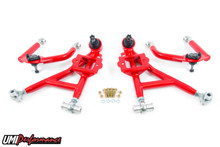 UMI Performance 93-02 GM F-Body Front A-Arm Kit Adjustable Drag - 230010-R