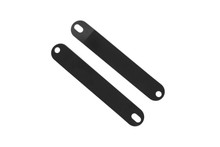UMI Performance 82-92 GM F-Body K-Member Coilover Brackets - Black - 2401V-B