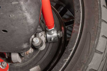 UMI 16-24 Chevrolet Camaro Alignment Toe Arm - Red - 2544-R