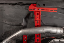 UMI Performance 78-88 GM G-Body Modular Adjustable Transmission Crossmember - Red - 3108-R