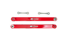 UMI 78-96 GM B-Body Boxed Extended Length Lower Control Arms w/Poly Bushings - Red - 3622-R