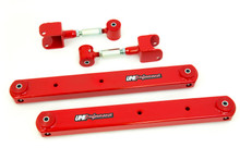 UMI Performance 68-72 GM A-Body Rear Control Arm Kit Fully Boxed Lowers Adjustable Uppers - 402125-R