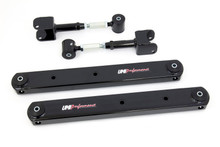 UMI Performance 64-67 GM A-Body Rear Control Arm Kit Fully Boxed Lowers Adjustable Uppers - 402126-B