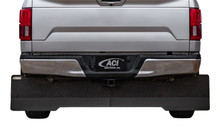 Access Rockstar 2019+ GMC 1500 AT4 (w/ Adjustable Rubber) Black Urethane Finish Full Width Tow Flap - H4020069