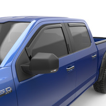 EGR 15+ Ford F150 Super Cab In-Channel Window Visors - Set of 4 (573471) - 573471