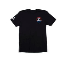 Zone Offroad Black Premium Cotton T-Shirt w/ Patriotic Zone Logos - 3XL - ZONU91623XL