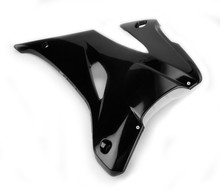 Cycra 06-09 Yamaha YZ250F-450F Powerflow Radiator Shrouds - Black - 1CYC-1775-12