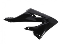 Cycra 22+ Yamaha YZ125-250/X Replica Radiator Shrouds - Black - 1CYC-1786-12