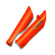 Cycra 15-22 KTM SX/SXF/XC/XCF 16-22 XCW/EXC Fork Guards - 2016 Orange - 1CYC-6905-23