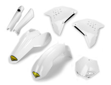 Cycra 07-11 KTM 125-505 SX/XC/SX-F/XC-F/XC-W/XCF-W/EXC-F Powerflow Body Kit - White - 1CYC-9306-42
