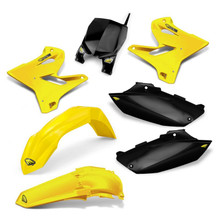 Cycra 05-14 Yamaha YZ125/250 Powerflow Full Body Kit - Light Gold/Black - 1CYC-9315-66B