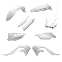Cycra 21-23 Kawasaki KX450X Powerflow Body Kit - White - 1CYC-9325-42