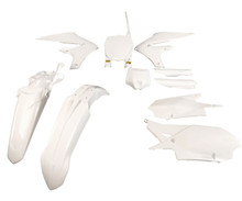 Cycra 18+ Yamaha YZ250F-450F/FX Powerflow Body Kit - White - 1CYC-9327-42