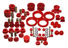 Energy Suspension 96-00 Honda Civic/CRX Red Hyper-Flex Master Bushing Set - 16.18110R