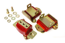 Energy Suspension 67-72 Camaro/64-72 Chevelle/63-82 Corvette Red Zinc 2 Engine & 1 Trans Mount Set - 3.1120R