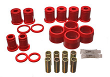 Energy Suspension Rear Cntrl Arm W/Thrust Washrs - Red - 3.3149R