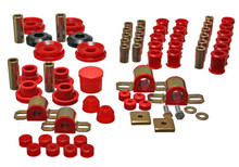 Energy Suspension 95-98 Nissan 240SX (S14) Red Hyper-Flex Master Bushing Set - 7.18107R