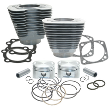 S&S Cycle 84-99 BT 88in 3 5/8in Big Bore Cylinder & Piston Kit - Natural - 91-7002