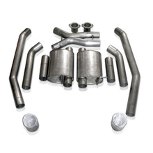 Stainless Works Pontiac GTO 2005-2006 Exhaust Chambered (w/x-pipe) - 05GTOCTMCB