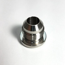Ticon Industries 8AN Titanium Male Weld Bung - 104-00700-0000