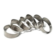 Ticon Industries 1.75in 7.5 Degree 2.63in CLR Loose Radius 1mm Wall Titanium Pie Cuts - 6pk - 109-04502-0003