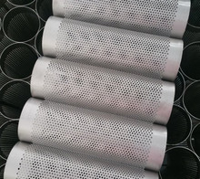 Ticon Industries 10.9in OAL 3.15in Perforated Titanium Punch Tube - 117-08010-0000
