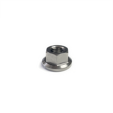 Ticon Industries Titanium Nut Flanged M6x1TP 10mm 6pt Head - 126-10413-0110