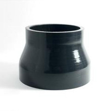 Ticon Industries 4-Ply Black 3.0in to 4.0in Silicone Reducer - 131-10276-3401