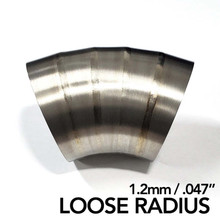 Ticon Industries 3in Dia 1.6D Loose Rad 90Deg Bend 1.2mm/.047in Pre Welded Titanium Pie Cut - 10pk - 141-07650-1304