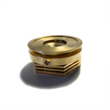 Ticon Industries Tig Aesthetics 3in Universal Vband Heat Sink w/ Purge - Tellurium Copper - 903-75076-1001