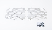 Putco 04-08 Ford F-150 (Bar Grille) w/ Logo CutOut (6pcs) Flaming Inferno Stainless Steel Grille - 89141